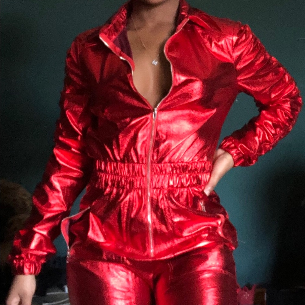 RED JUMPSUIT
